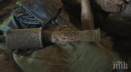 военнослужещи унищожиха невзривен боеприпас открит село паспал