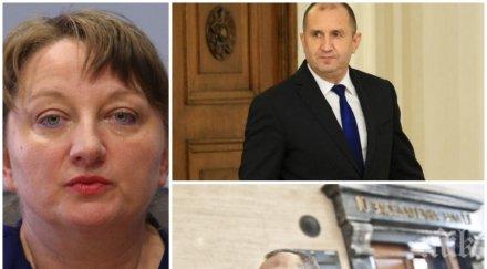 остра атака деница сачева попиля румен радев покаже есемесите застава страната подсъдим обвинения