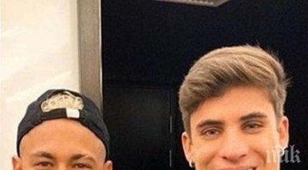 неймар забърка страшен скандал заради любовника майка