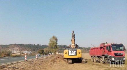 стартира изграждането скоростната отсечка ботевград мездра