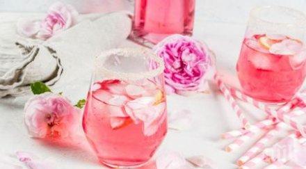 приготвите сироп рози