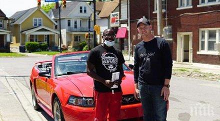 протестите тийнейджър изрина боклука улиците бъфало сдоби кола мечта