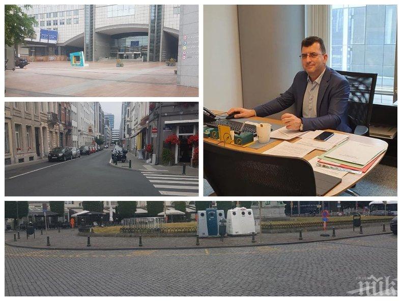 Eвродепутатът Асим Адемов за празния и мълчалив Брюксел: За пореден път осъзнах колко навременни бяха мерките у нас срещу COVID-19