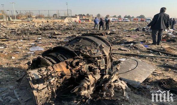 Иранските власти са готови да изпратят черните кутии на украинския „Боинг” в Париж