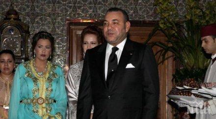 кралят мароко претърпя сърдечна операция