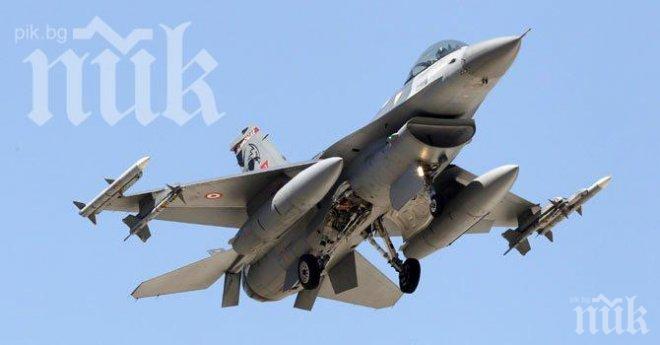 Изтребител F-15 от ВВС на САЩ падна в Северно море