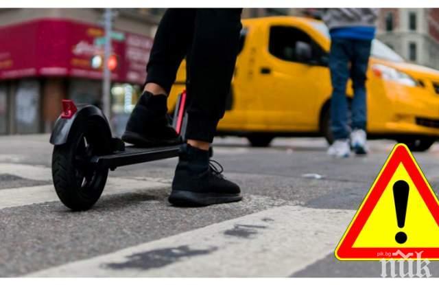 Кола помля тригодишно дете в Гурково