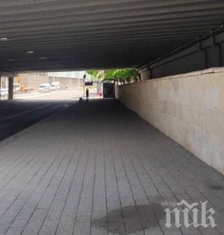 Подлезът под пощата в Пловдив протече след ремонта за 7 млн. лева