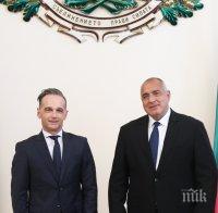 ИЗВЪНРЕДНО В ПИК TV! Премиерът Борисов с важна среща - прие външния министър на Германия Хайко Маас (ВИДЕО/ОБНОВЕНА)