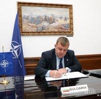 България се присъедини към Инициативата на НАТО за сътрудничество в сферата на обучение на пилоти в Европа