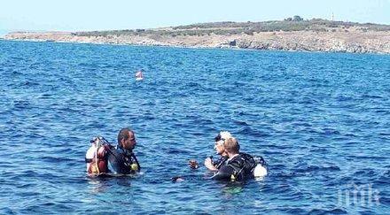 водолази вадят боклуци морето остров свети иван