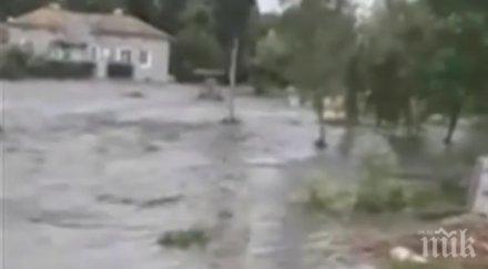 стихия двуметрова вълна заля варненското село неофит рилски