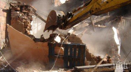 събарят незаконни постройки шекер махала