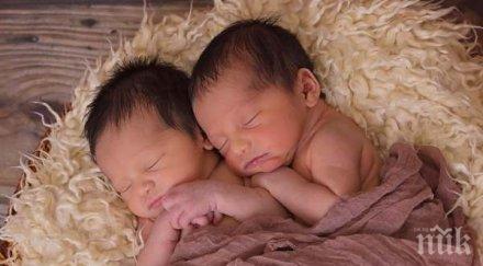 невероятно жена роди близнаци прекъсване години