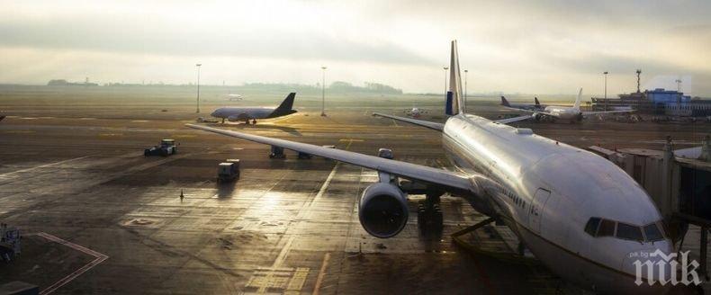 На летището в Брюксел дезинфекцират самолетите след всеки полет