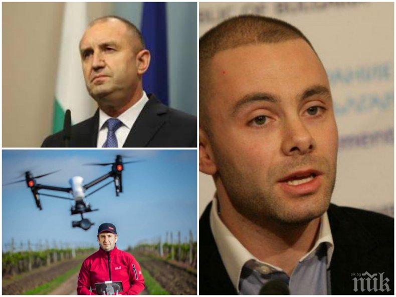 Александър Ненков от ГЕРБ избухна срещу Румен Радев: Да имаш дрон е хубаво, но да прекрачваш границата на личното пространство е престъпление