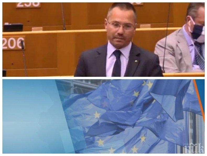 РАСИЗМЪТ: Джамбазки обясни на евродепутатите защо всеки живот е важен (ВИДЕО)