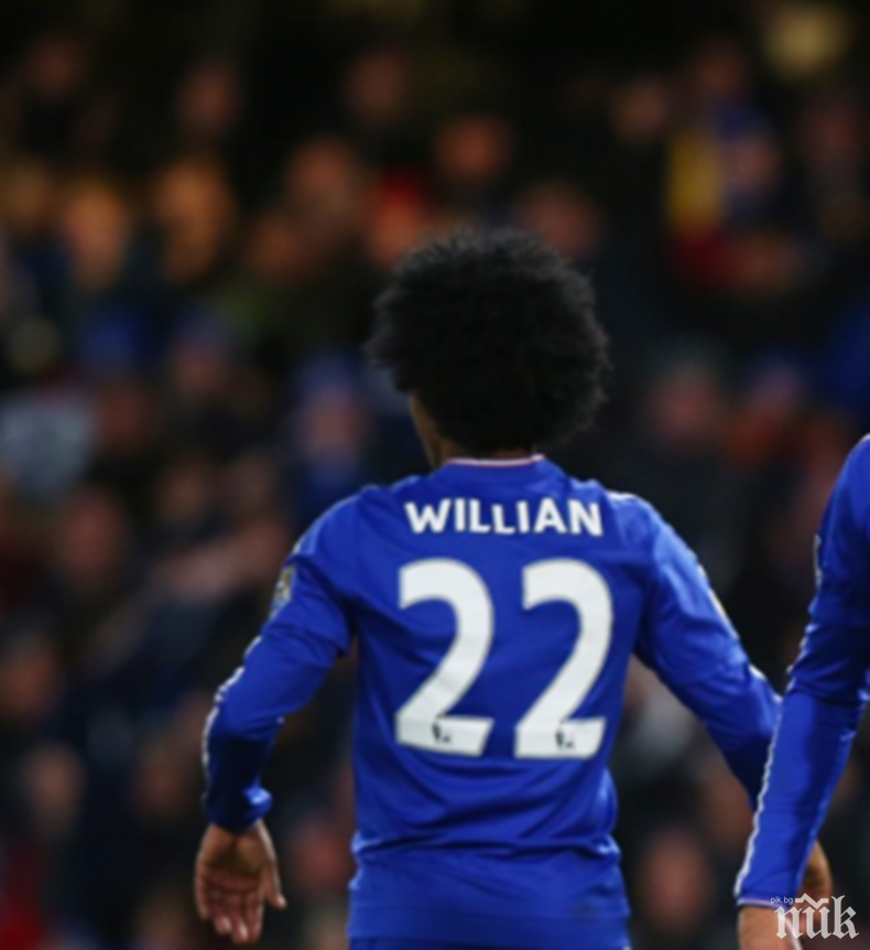 Ман Юнайтед с интерес към Вилиан