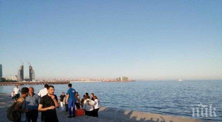 трагедия баща удави скачайки морето спаси сина