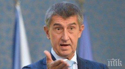 премиерът чехия обвини европейския парламент намеса вътрешните работи страната