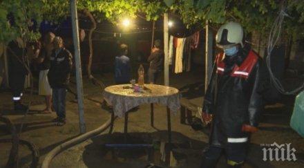 порой изля кермен пожарникари отводняват десетки къщи