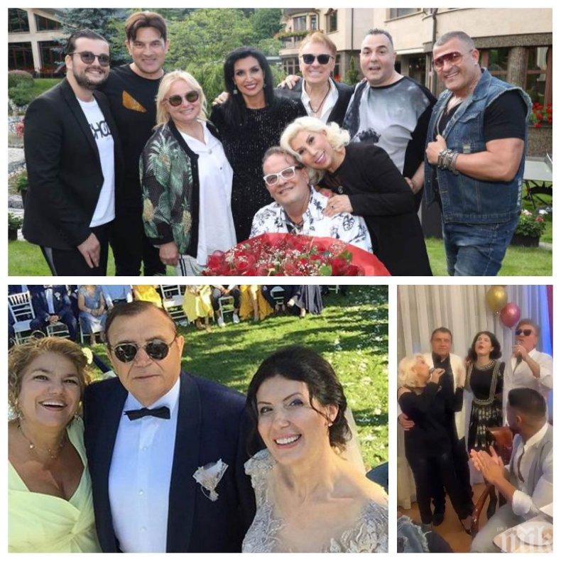 САМО В ПИК: На фона на ежечасно нарастващите огнища на COVID-19, музикалният елит се изсипа без маски на частно парти на шеф от Мултигруп (СНИМКИ)
