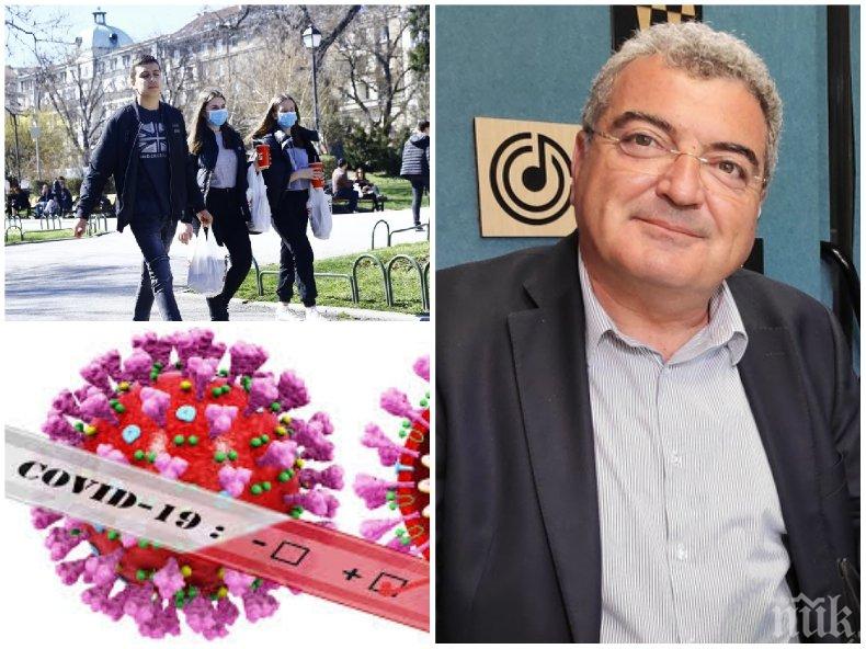 РАЗПАСАНА РАБОТА! Шефът на столичното РЗИ д-р Данчо Пенчев с тежки думи: Българинът спря да се страхува от коронавируса и занемари мерките