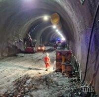 Масово тестване за коронавирус на работниците в тунел 