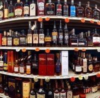 Зажаднял крадец си напазарува безплатно 10 бутилки алкохол от магазин