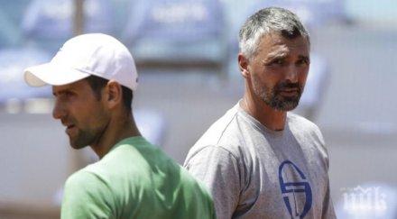 зараза без треньорът джокович covid