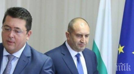 разкритие пик румен радев невиждана паника привикал службите разкритията участието аферата бобоков говори общи приказки опипва почвата