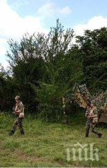 моторизирана пехотна рота готова усилените сили отговор нато