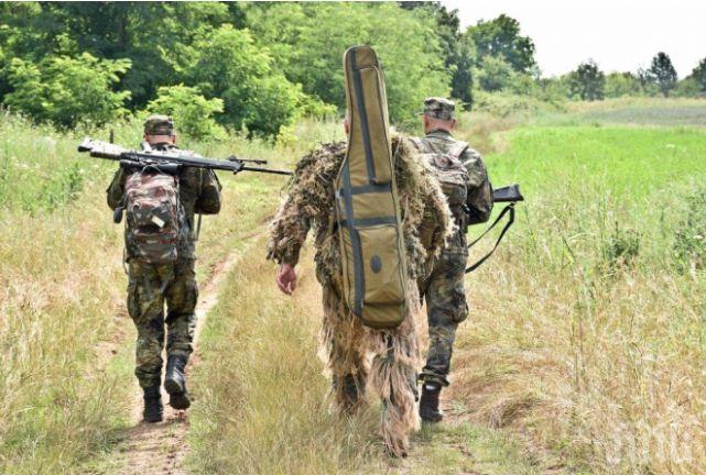 Снайперисти от Българската армия демонстрираха способностите си