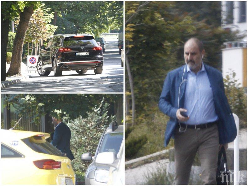 СКАНДАЛ В ПИК: Цветанов паркира на аванта пред ГЕРБ - хората на Борисов го попиляха (СНИМКИ)