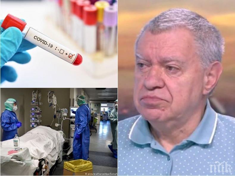 Проф. Константинов за епидемията: В Европа заразените с Covid-19 на ден растат, по смъртни случаи сме два пъти по-добре
