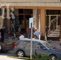 Поне четири бутилки се взривили в китайския ресторант