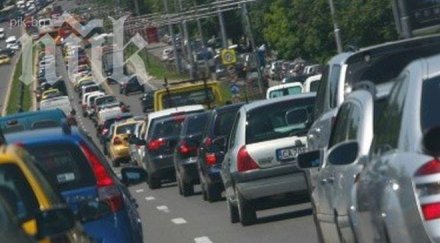 задръствания изхода софия