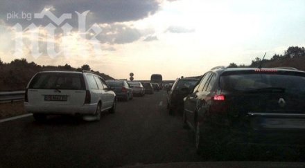 камион пламна магистрала хемус