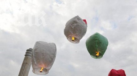 летящите фенери предпоставка пожари