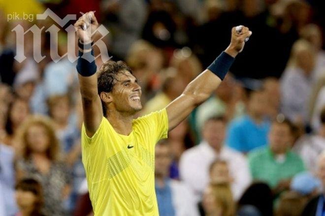 Надал обърна Федерер, Джокович и Мъри се сбогуваха със Синсинати