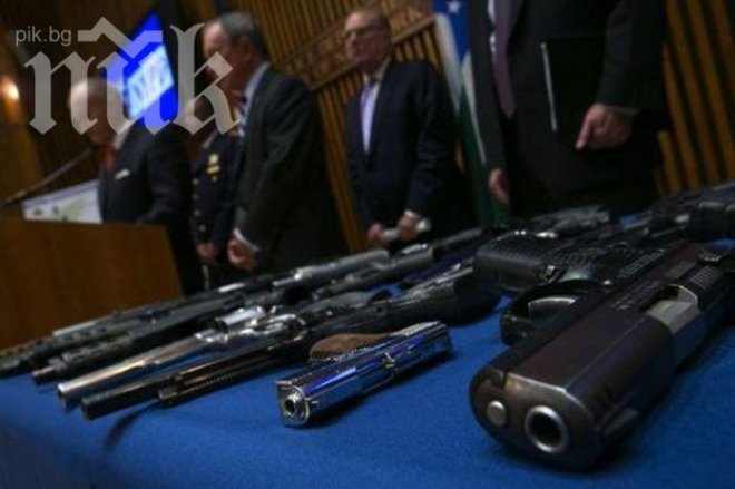 Задържаха рекордно количество оръжие