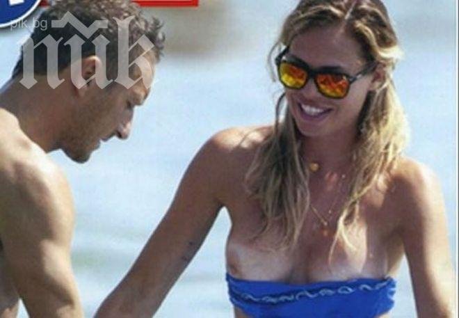 Съпругата на Франческо Тоти събра очите на тифозите 