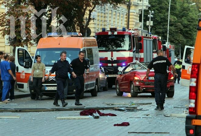 Цветлин Йовчев: Осем са пострадалите от взрива в центъра на София