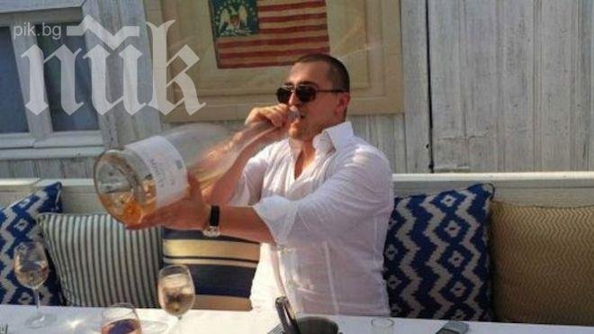 Само в ПИК! Синът на боса на мина Ораново пръска луди пари в лъскаво заведение, пазят го свирепи мутри