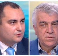 СКАНДАЛ В ЕФИР: Александър Иванов от ГЕРБ и Румен Гечев от БСП се захапаха за Европейския банков съюз