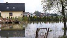 Буря с поройни дъждове отнесе словашко село