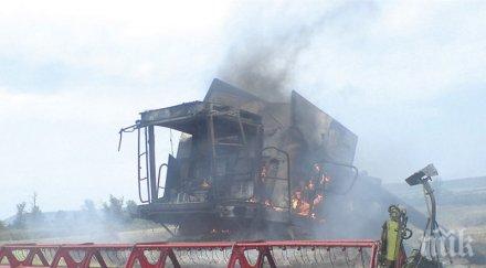 пожар изпепели 200 дка ечемик село василовци