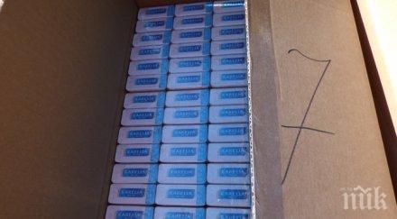 агенция митници отчете 000 кутии контрабандни цигари задържани юни капитан андреево