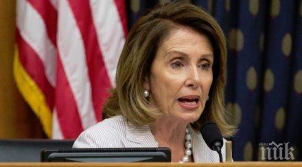 нанси пелоси призова сащ наложи санкции русия