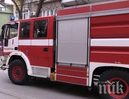 камион запали движение хасково